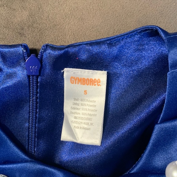 Gymboree royal blue holiday dress with jewels size 5 - Picture 6 of 8